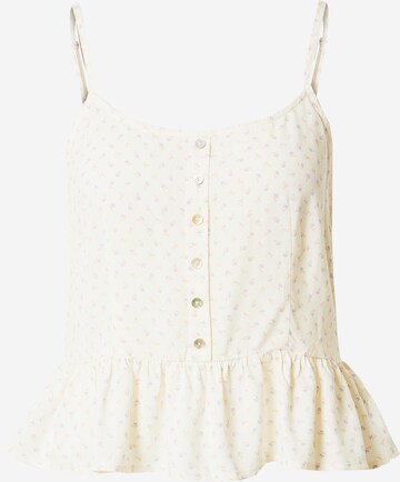 Haut 'Anna' Daahls by Emma Roberts exclusively for ABOUT YOU en blanc : devant