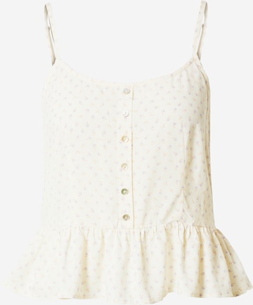 Daahls by Emma Roberts exclusively for ABOUT YOU - Blusa 'Anna' em branco: frente