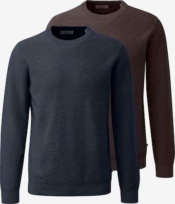 s.Oliver Sweatshirt 'Basic' in Blue: front