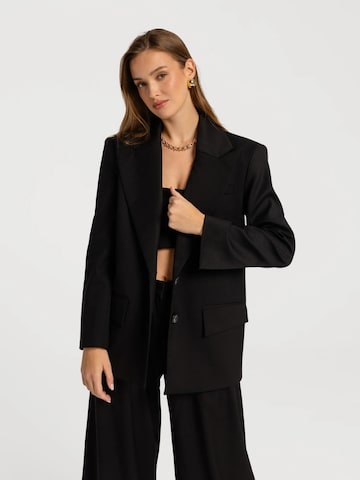 Blazer 'Estra' mandragora en noir