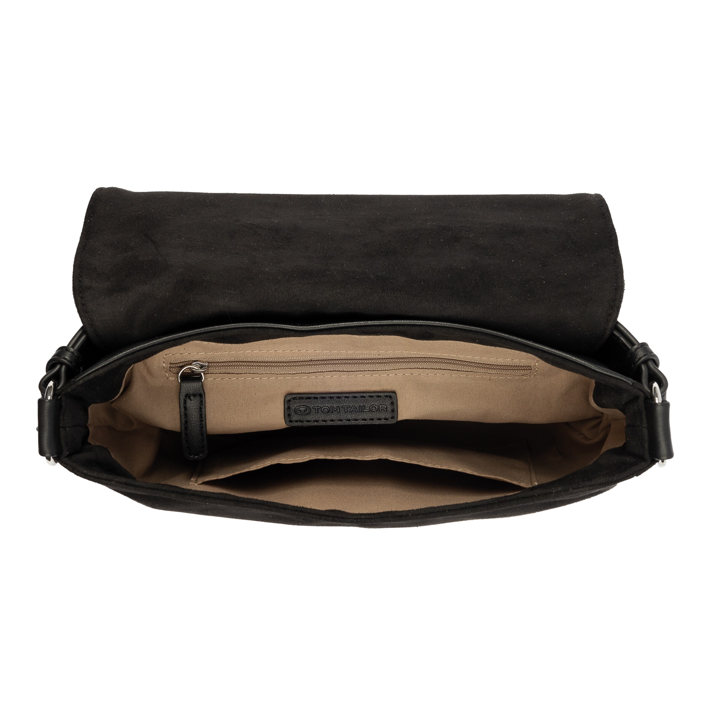 TOM TAILOR Handtasche in Schwarz