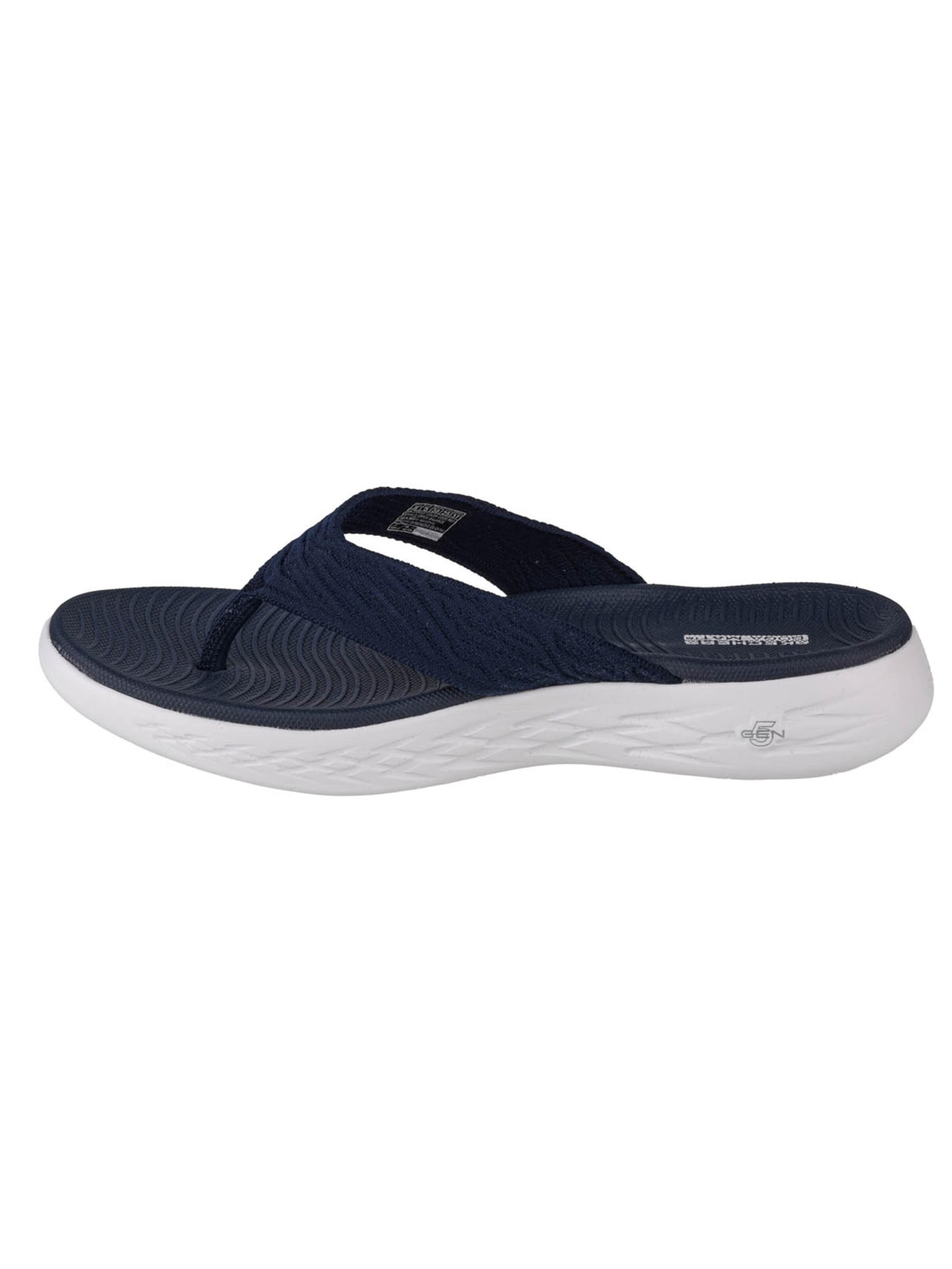 SKECHERS Teenslipper 'Skechers On The Go 600 Sunny' in Blauw