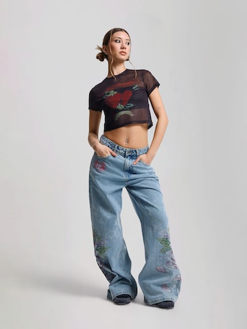Ed Hardy Тениска 'Life Is A Gamble' в черно