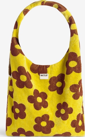 Borsa a spalla 'Terry' di Wouf in giallo: frontale