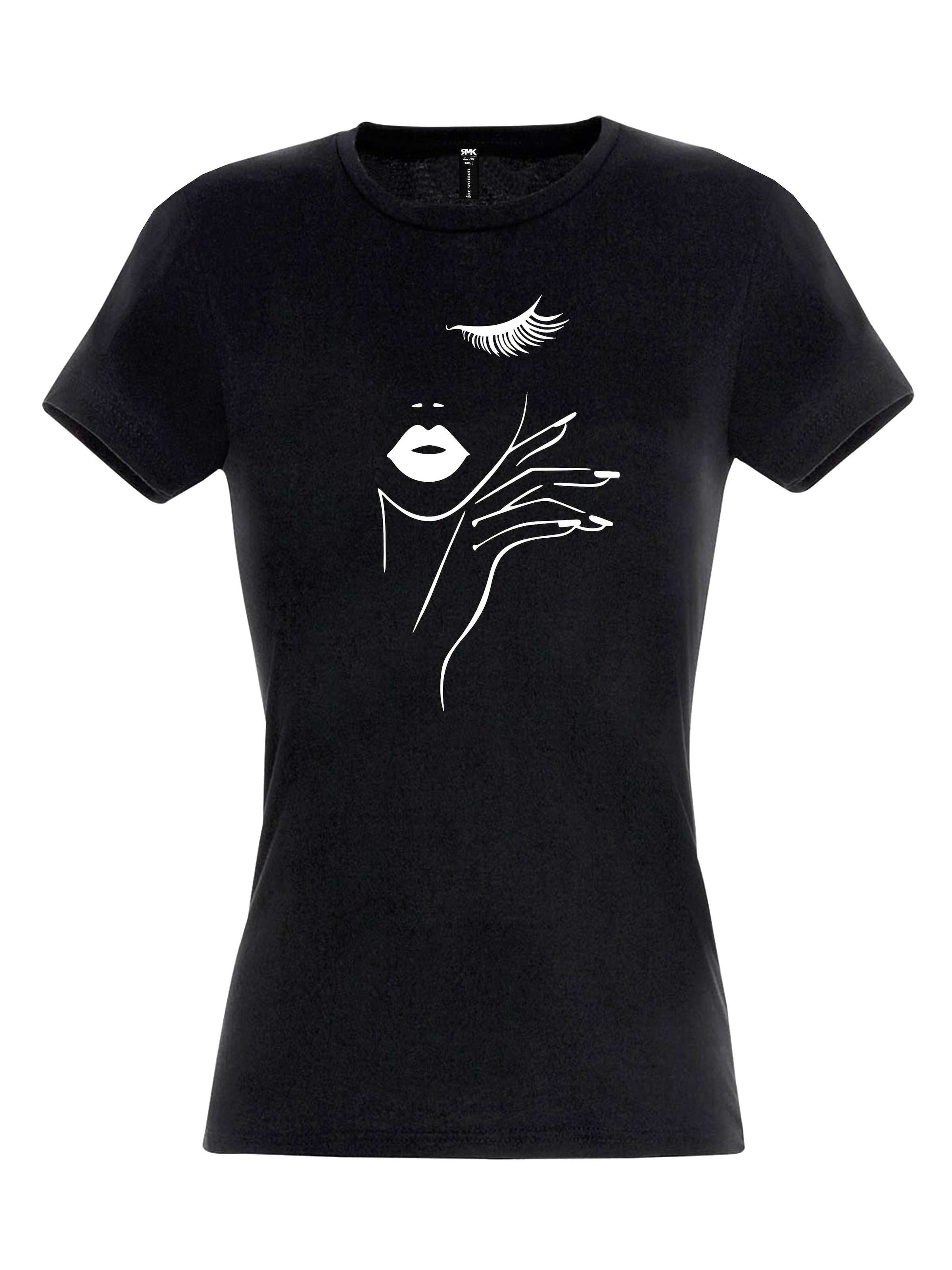 RMK Shirt 'Stilvoll' in Black: front