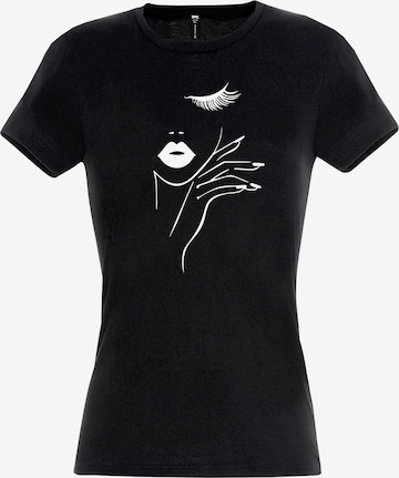 RMK Shirt 'Stilvoll' in Black: front