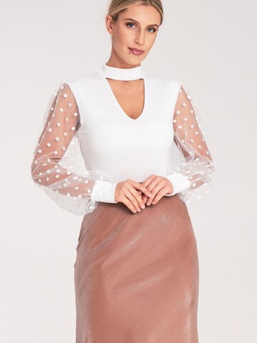 Figl Blouse Bodysuit 'M1081' in White