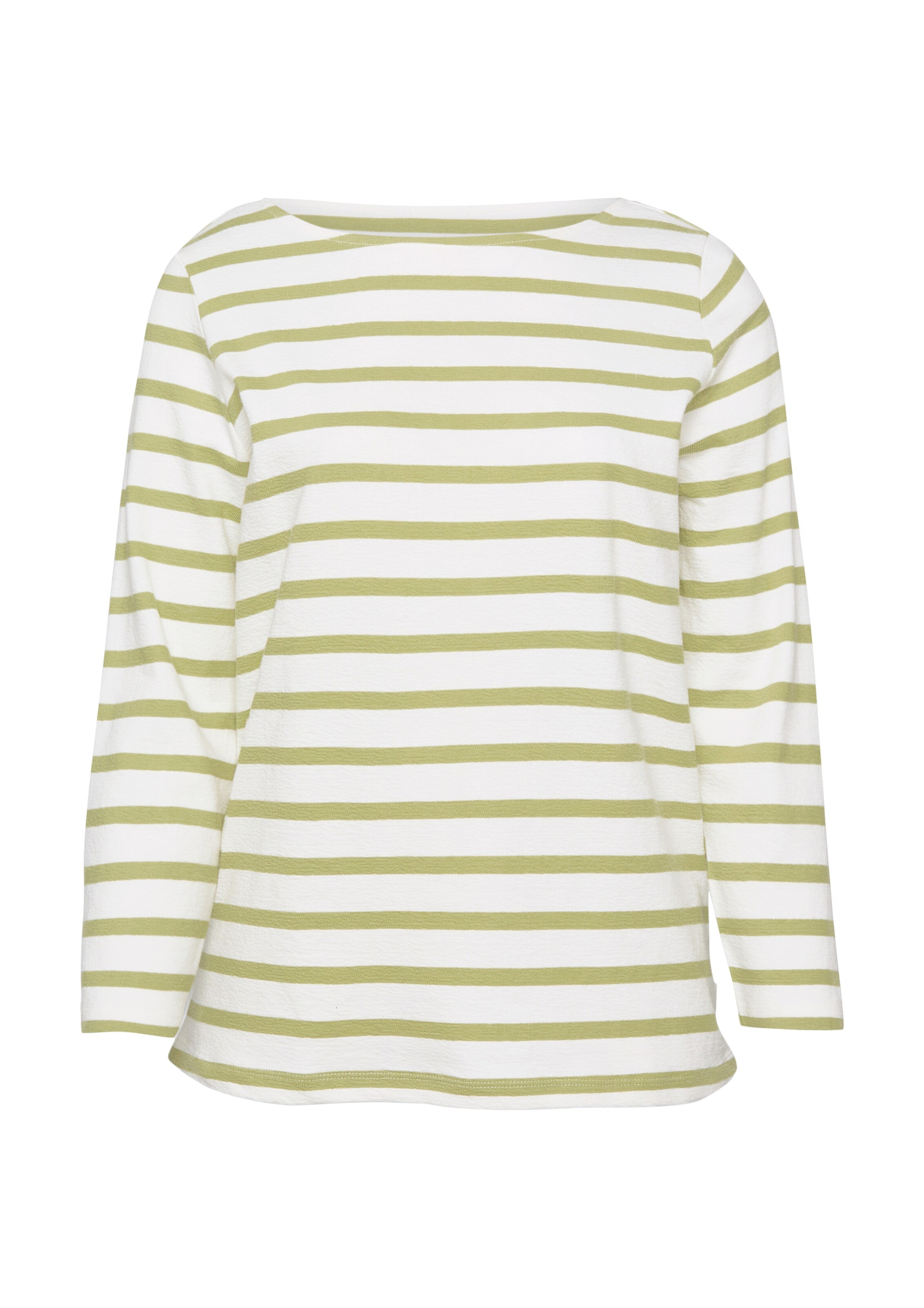 s.Oliver Sweatshirt in Grün: Vorderseite