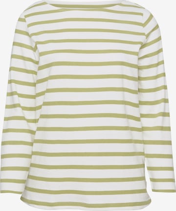 Sweat-shirt s.Oliver en vert : devant