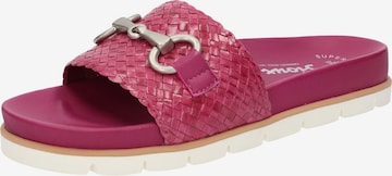SIOUX Mules ' Libuse-702 ' in Pink: front