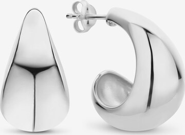 Parte di Me Earrings in Silver: front