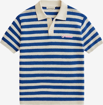 Pull-over Prohibited en bleu : devant