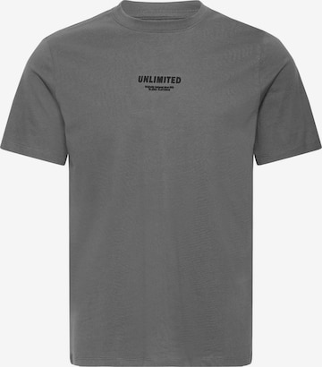 BLEND - Camiseta ' BHStema ' en gris: frente