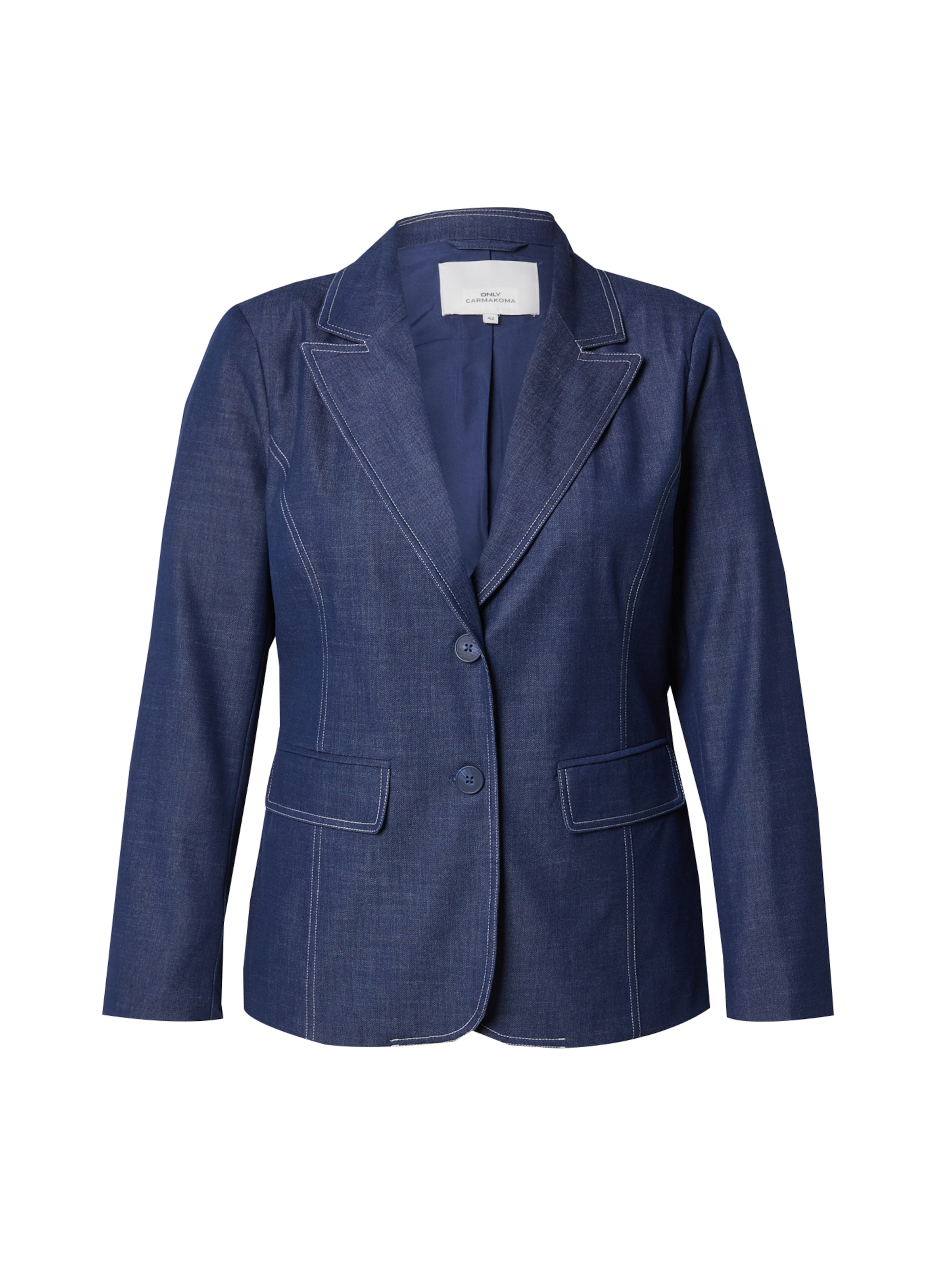 ONLY Carmakoma Блейзър &#x27;CARJINA&#x27; в синьо: отпред