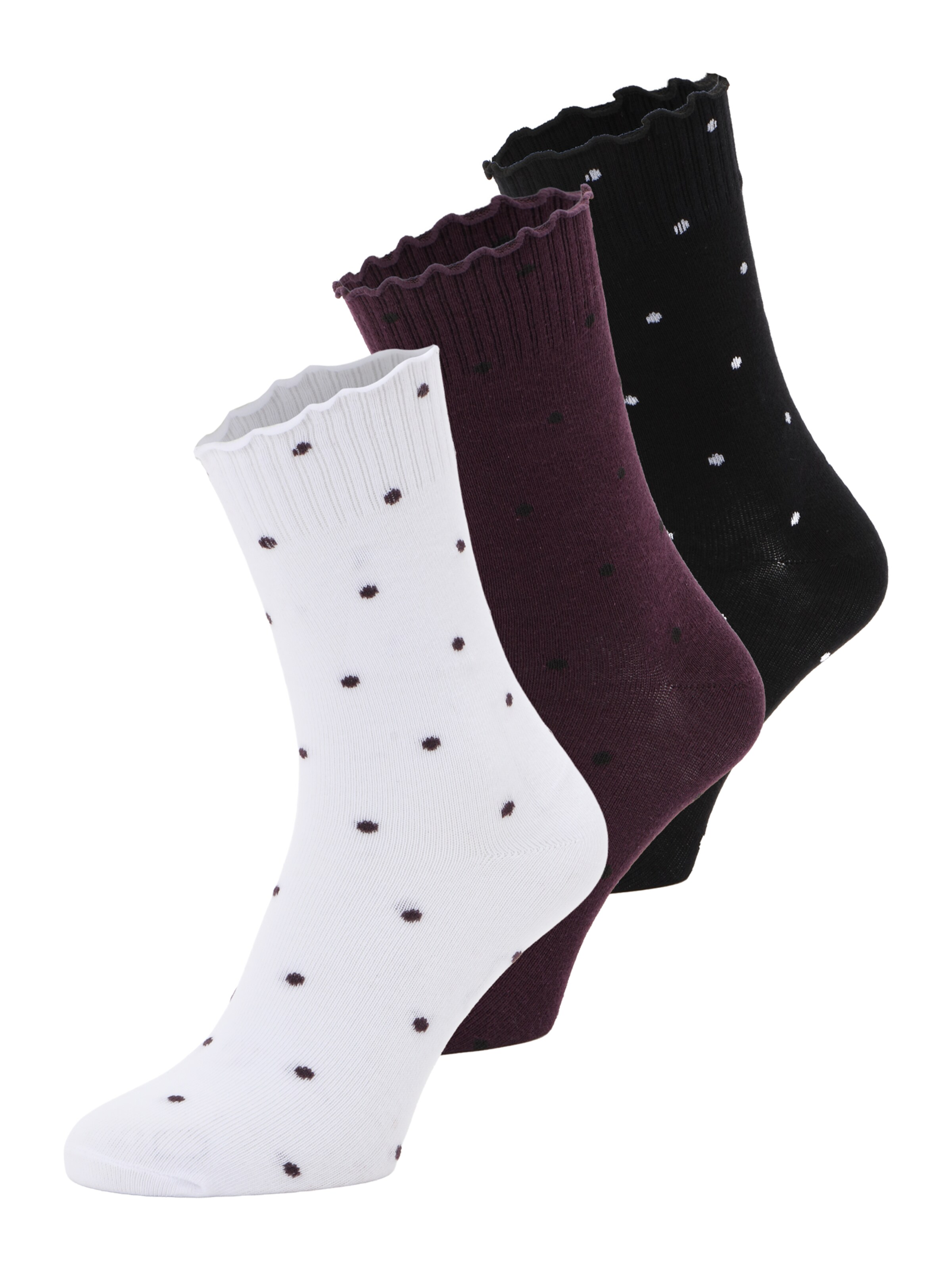 JJXX - Calcetines 'JXPOLLY' en lila: frente