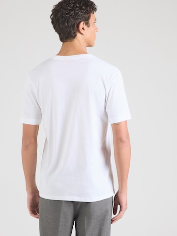 HUGO Μπλουζάκι 'Diragolino' σε λευκό