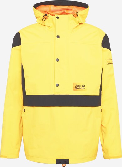 JACK WOLFSKIN Jacke in gelb / schwarz, Produktansicht