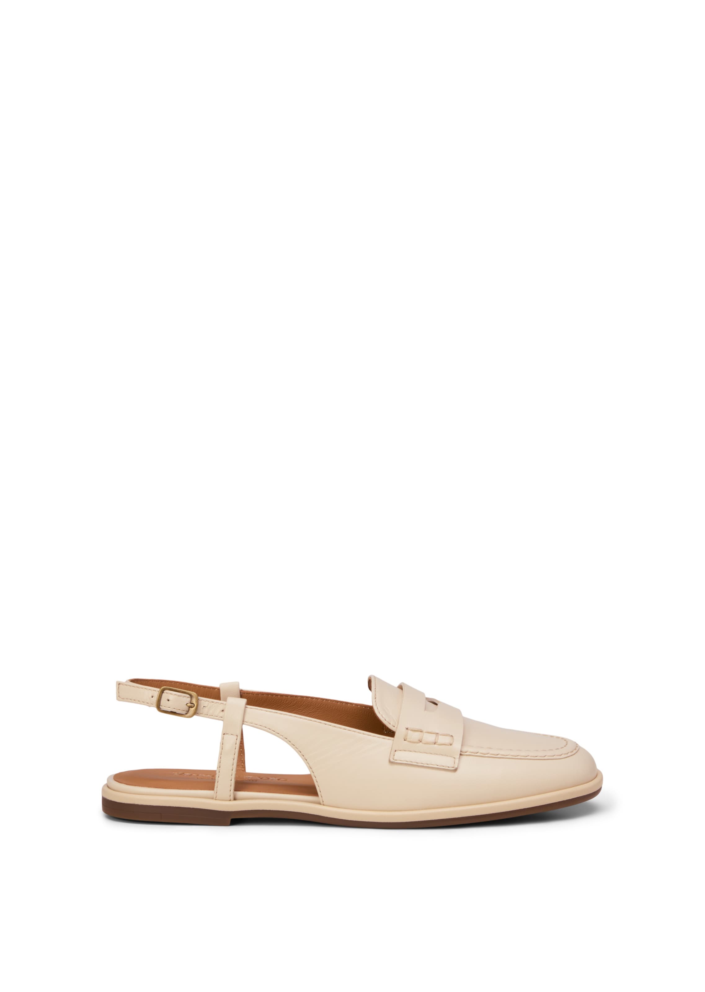Marc O'Polo Slipper 'Alva' in Beige