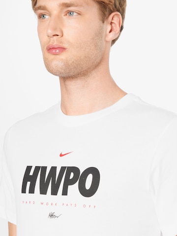 NIKE Functioneel shirt 'HWPO' in Wit