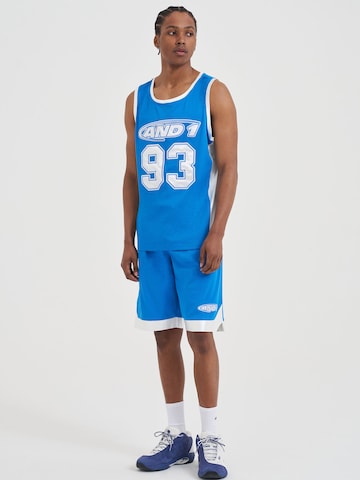 AND1 Shirt '93 Airtex' in Blau