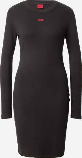 HUGO Šaty 'Nemalia' - světle červená / černá, Produkt
