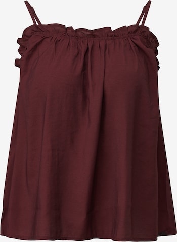 QS Top in Rot: Vorderseite