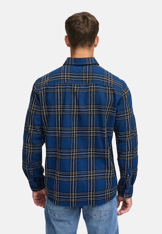 INDICODE JEANS Regular fit Overhemd in Blauw