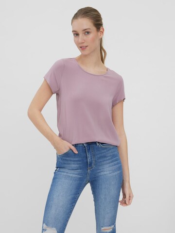 T-shirt 'Becca' VERO MODA en violet : devant