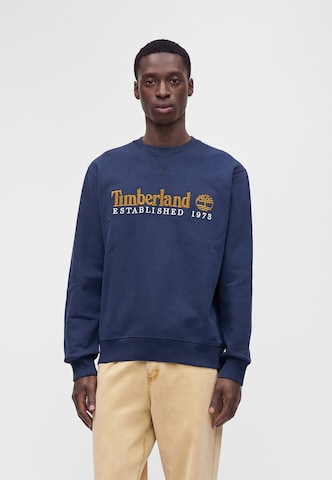 TIMBERLAND - Sudadera en azul: frente