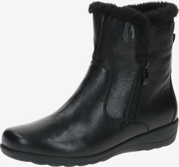 Bottines CAPRICE en noir : devant