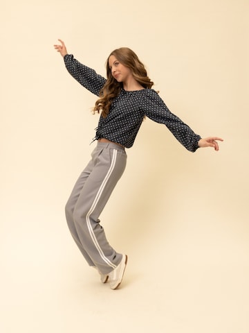 Looxs Revolution Wide leg Broek in Grijs