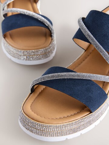 Sandales Next en bleu