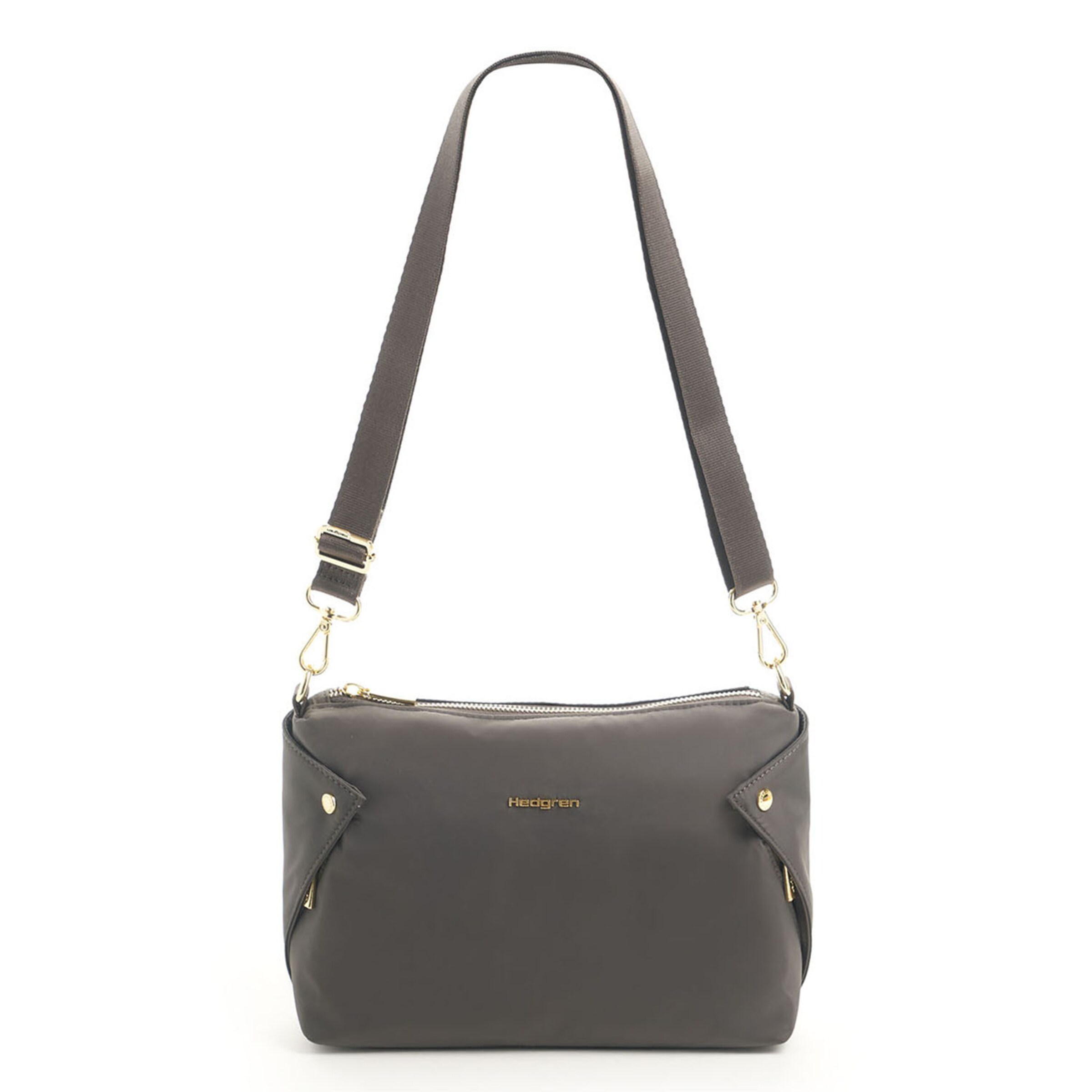 Hedgren Schultertasche 'Prisma' in Grau