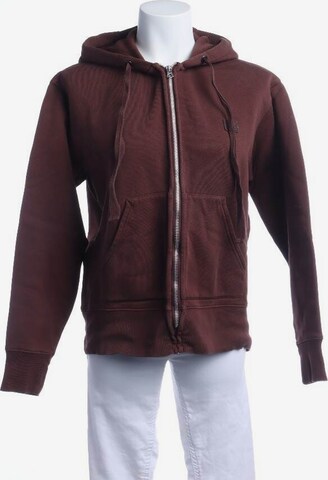 Acne Sweatshirt & Zip-Up Hoodie in XS in Brown: front