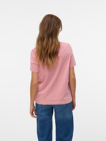 VERO MODA Tričko 'VMFRIGGA PAULINA' – pink