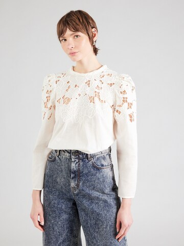 & Other Stories Blouse in White: front