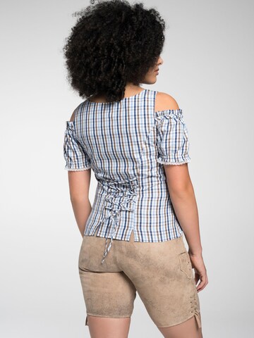 SPIETH & WENSKY Traditional blouse in Blue