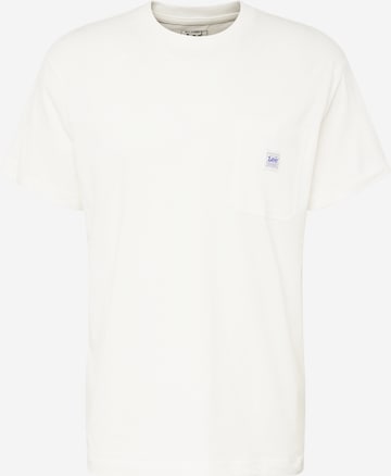 Lee T-shirt 'NTUITION' i beige: framsida