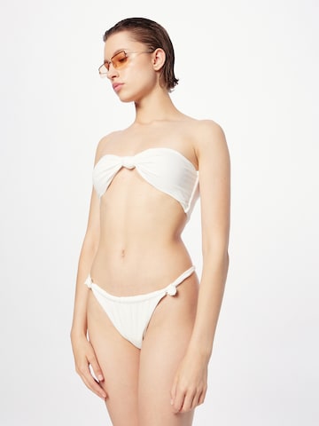 Bas de bikini Misspap en blanc