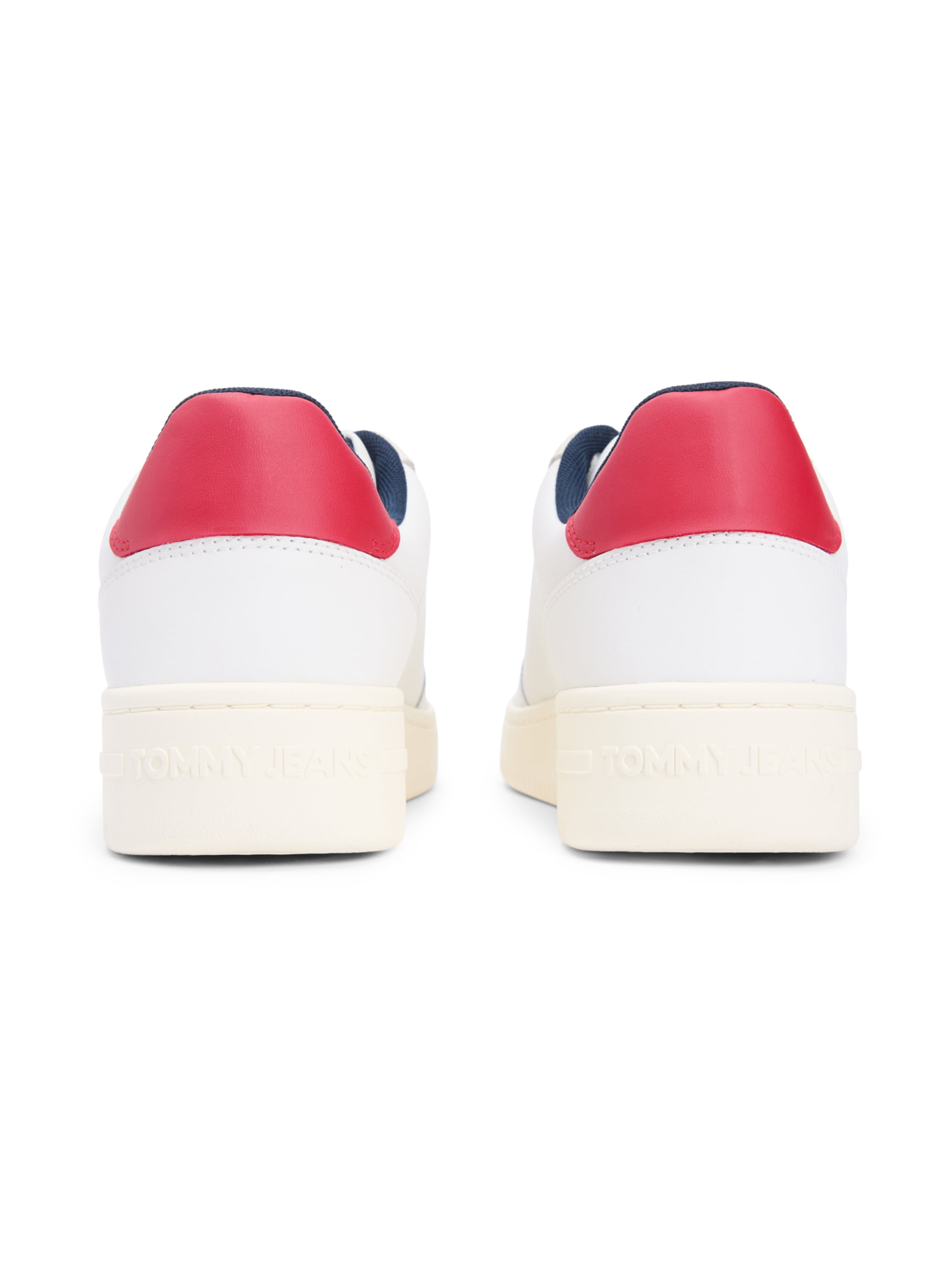 Tommy Jeans Tenisky 'RETRO BASKET' – bílá: zadní strana