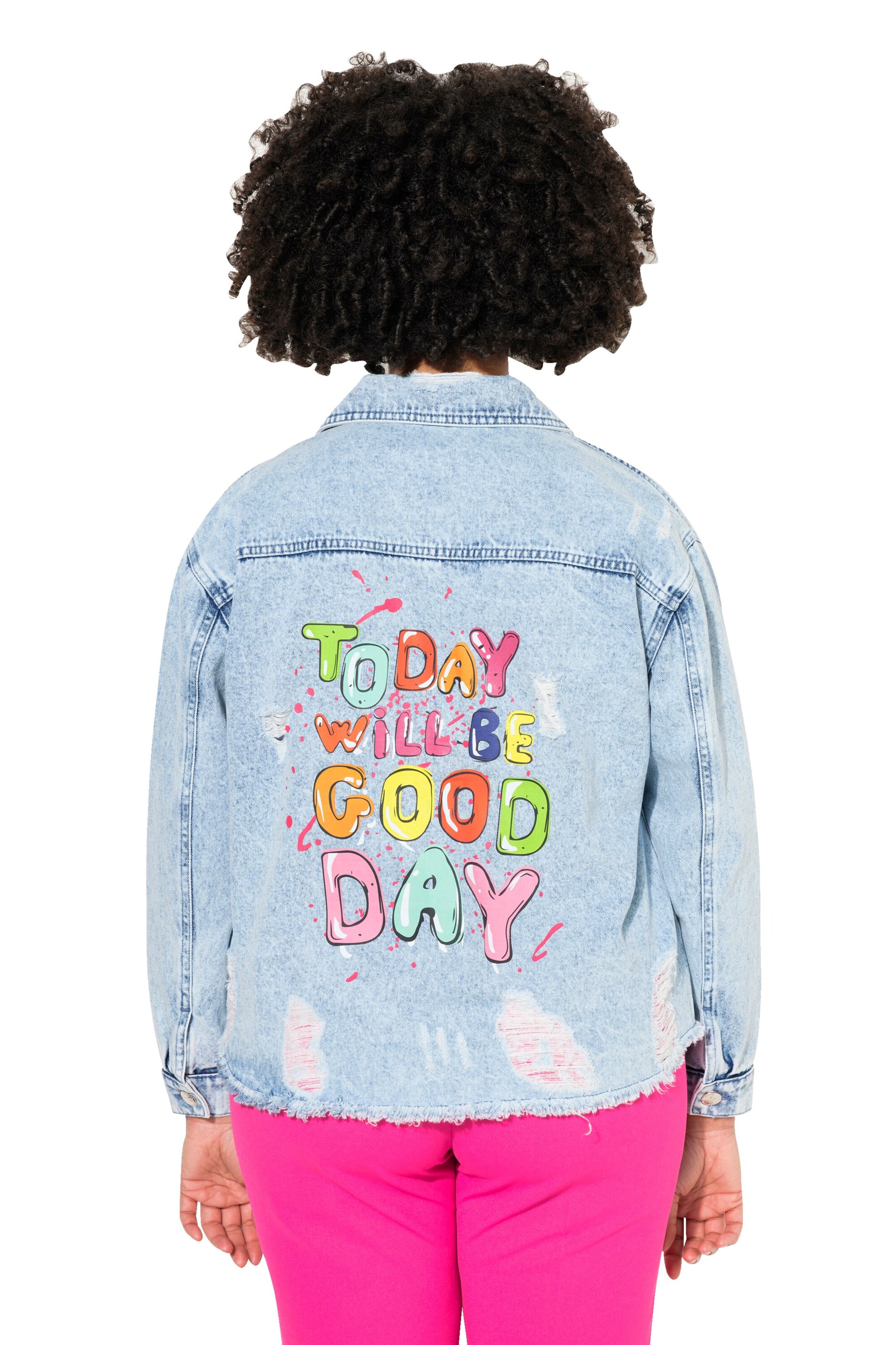 Angel of Style Tussenjas in Blauw