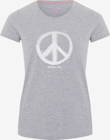 Oklahoma Jeans Shirt in Grey: front