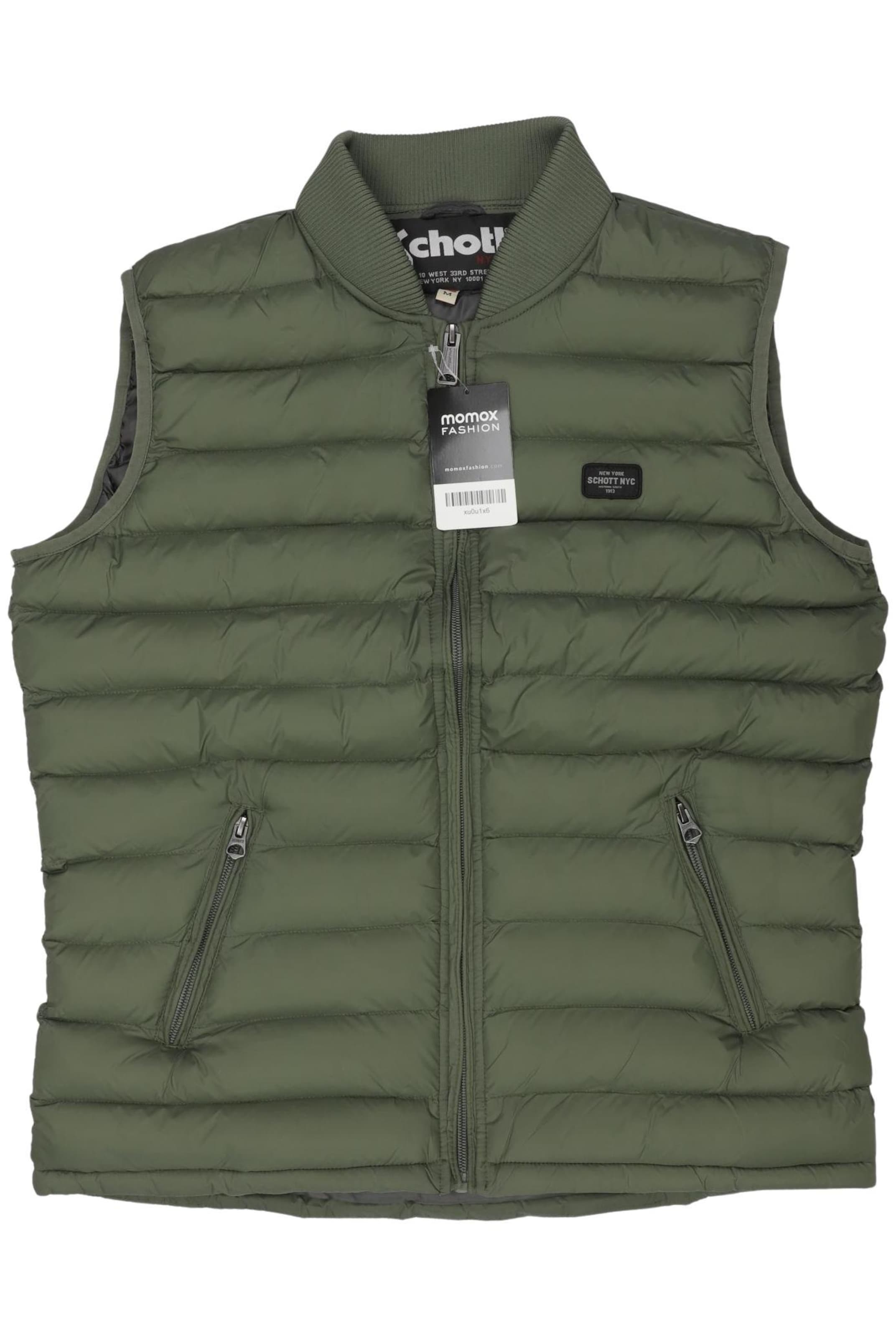 Schott NYC Vest in M in Green: front