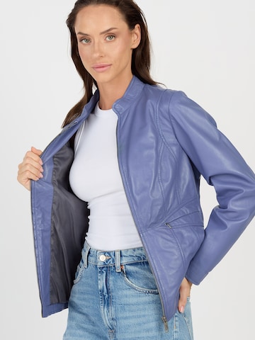 JCC Lederjacke in Blau