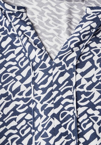 CECIL Gemusterte Bluse in Blau