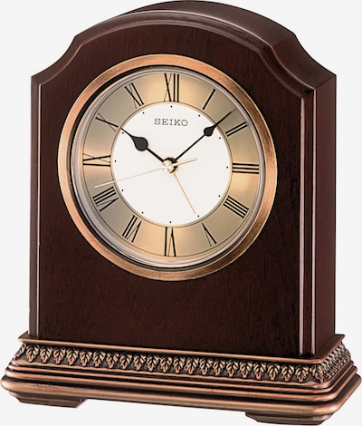 SEIKO Seiko Tischuhr in dunkelbraun, Produktansicht