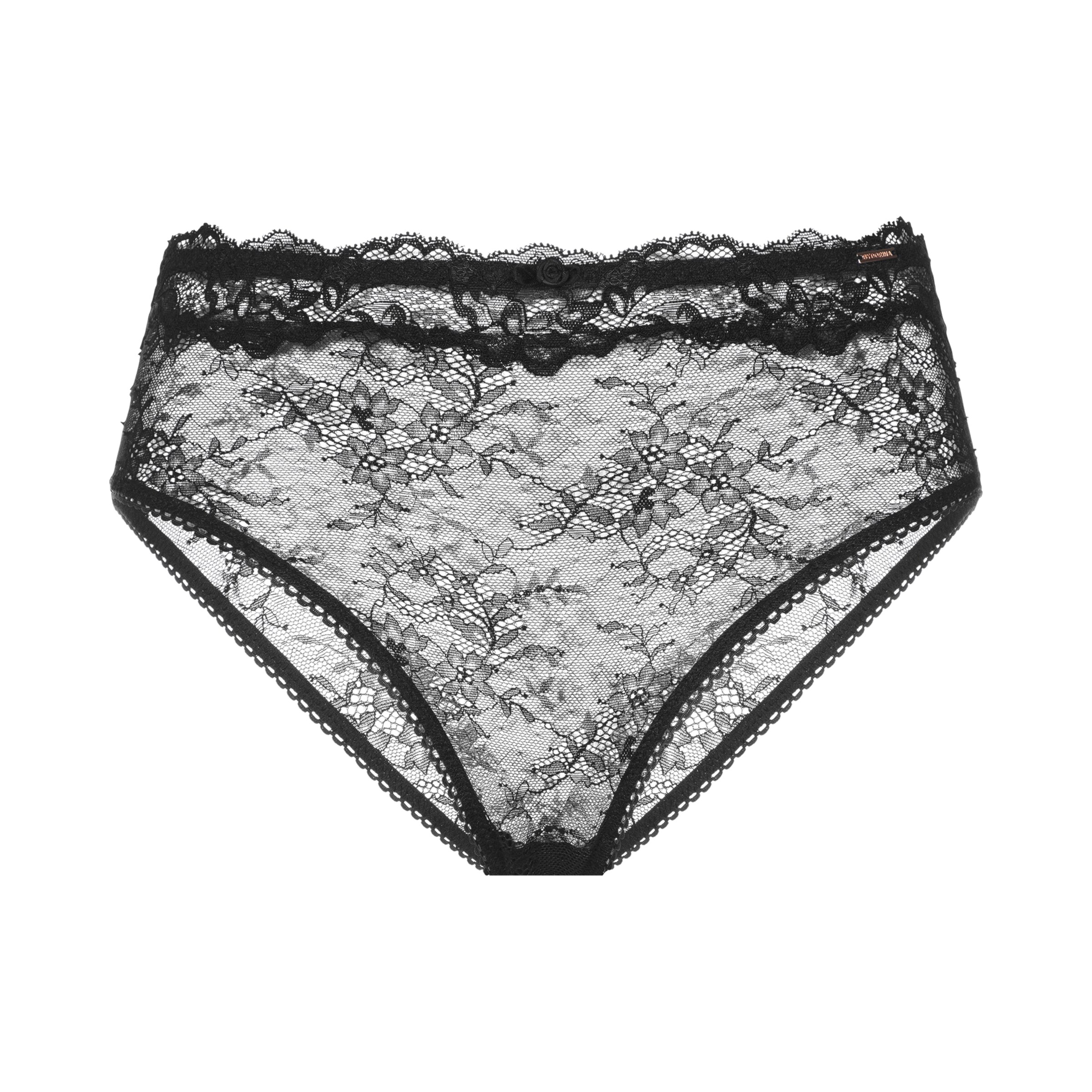 Dorina Slip in Schwarz: Vorderseite