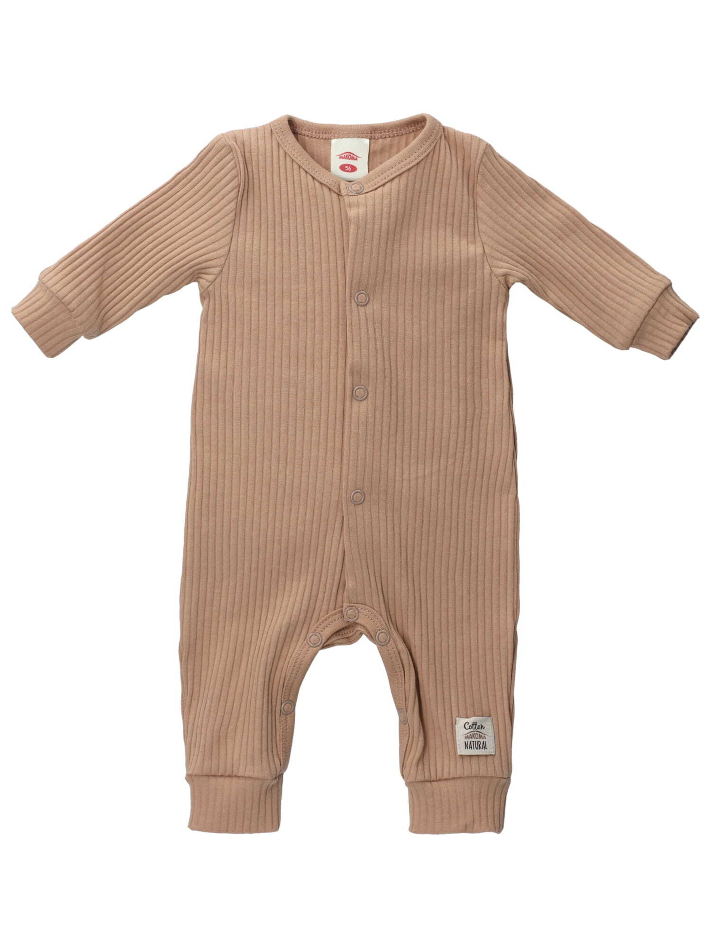 Makoma Romper/bodysuit in Brown: front