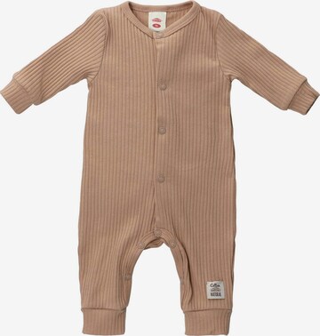 Makoma Romper/Bodysuit in Brown: front