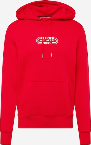 TOMMY HILFIGER - Sudadera en rojo: frente